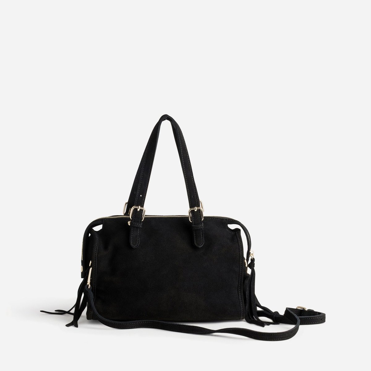 Sac À Main en cuir NURI noir, ERAM