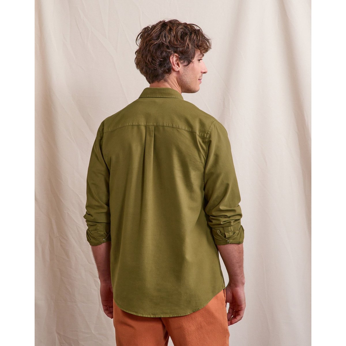 Chemise IVOY kaki foncé, FAGUO
