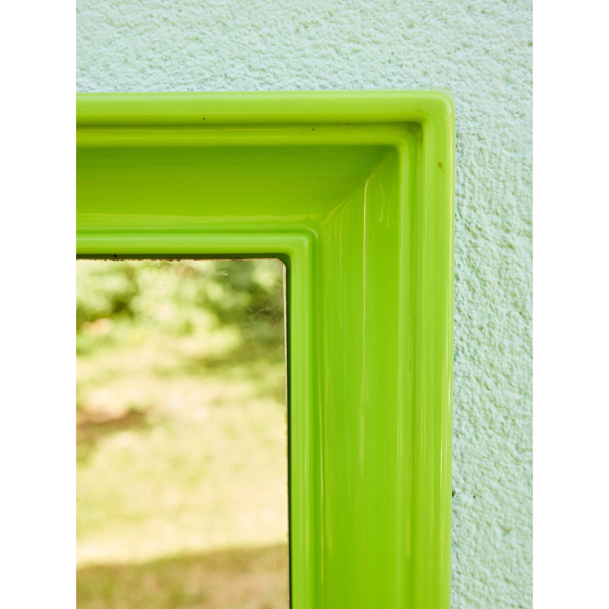 Miroir en plastique Formag Igor N°1035 - Bon état vert, DEBONGOUT