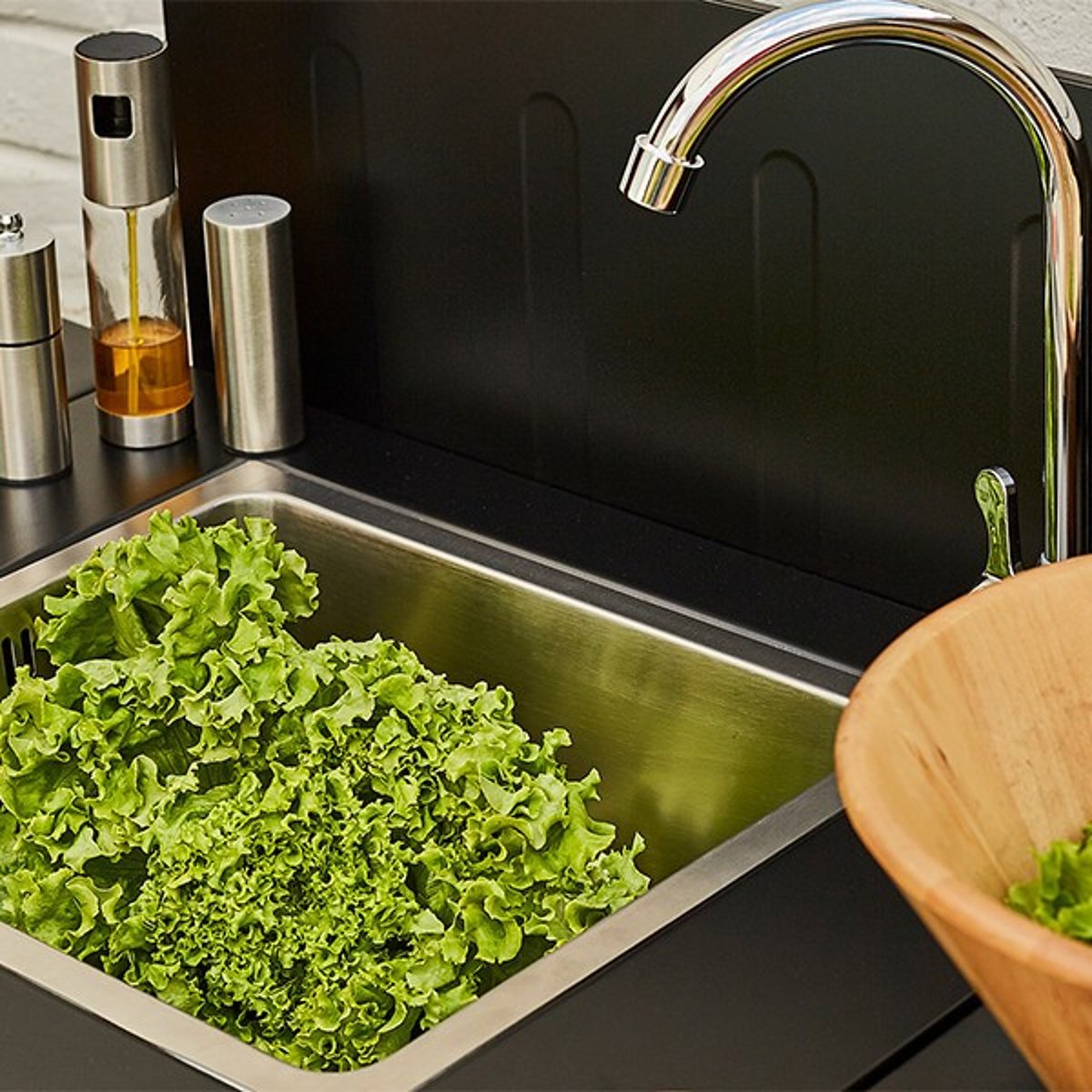 Module Evier pour cuisine extérieure, FIDGI inox, COOK IN GARDEN