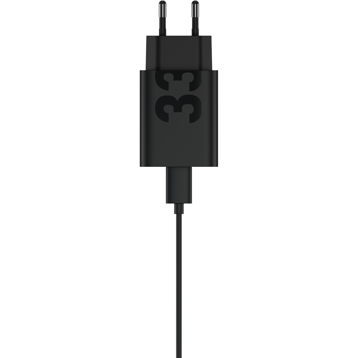 Chargeur + câble 33W Noir couleur unique, MOTOROLA