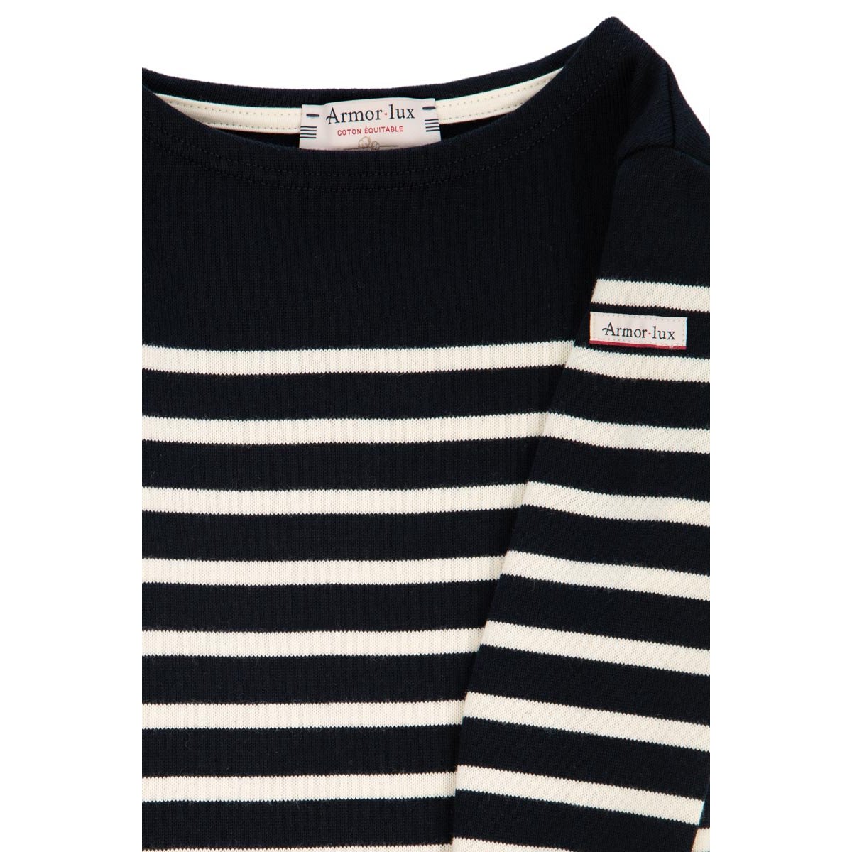 Marinière DRISSE KIDS rich navy/nature, ARMOR-LUX