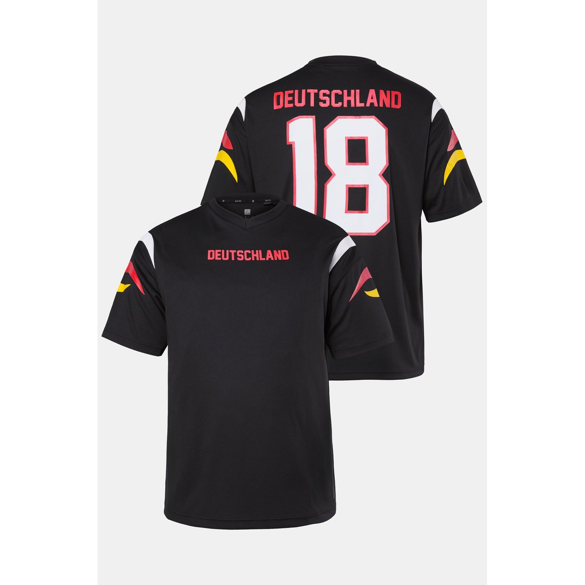 Maillot, manches courtes noir, JP1880