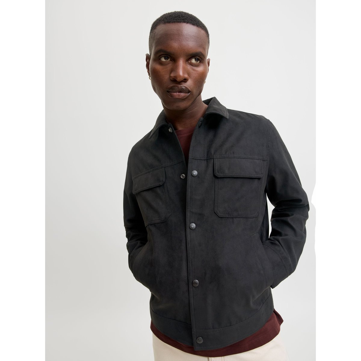 Surchemise black, JACK & JONES
