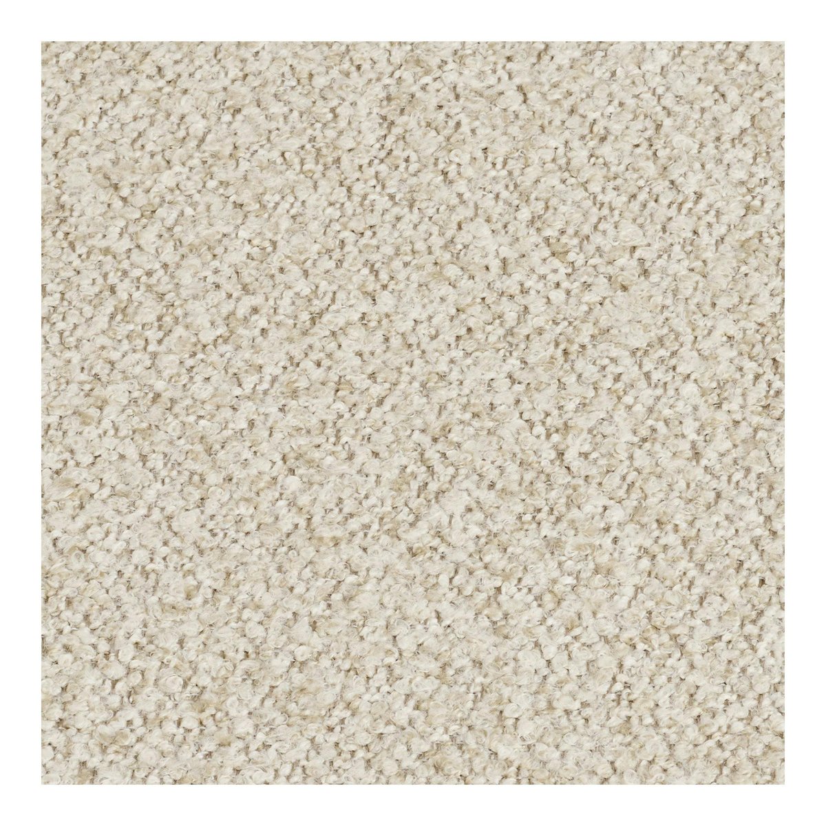 Chaise en tissu bouclette sable (lot de 2) TULSA beige, PIER IMPORT