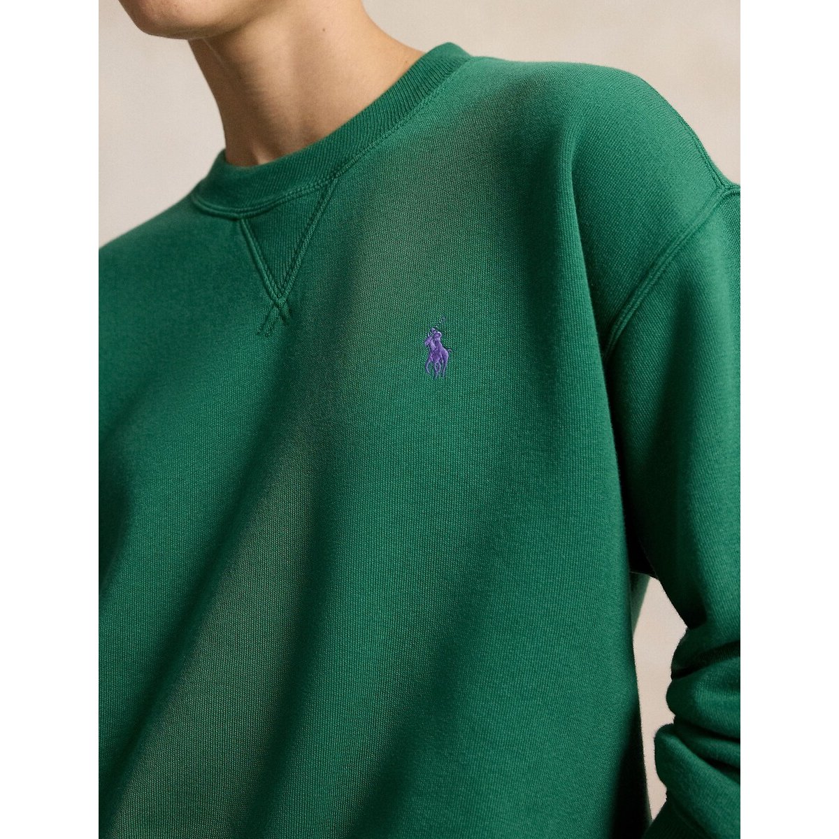 Sweat col rond vert, POLO RALPH LAUREN