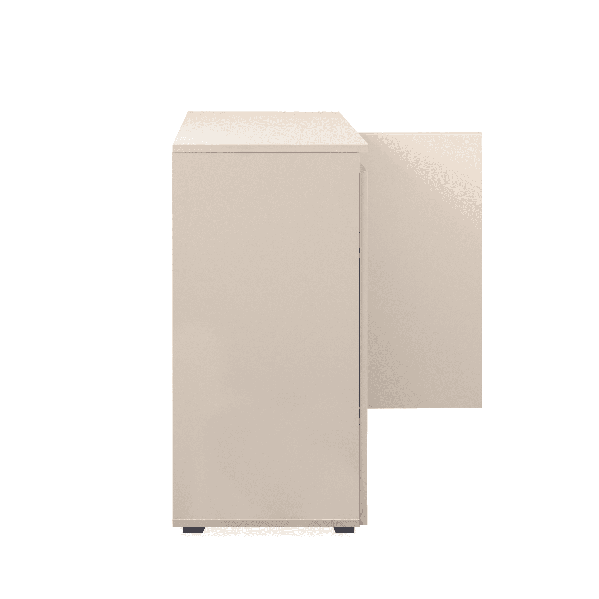 Petit buffet 2 portes - ELVA beige, CALICOSY