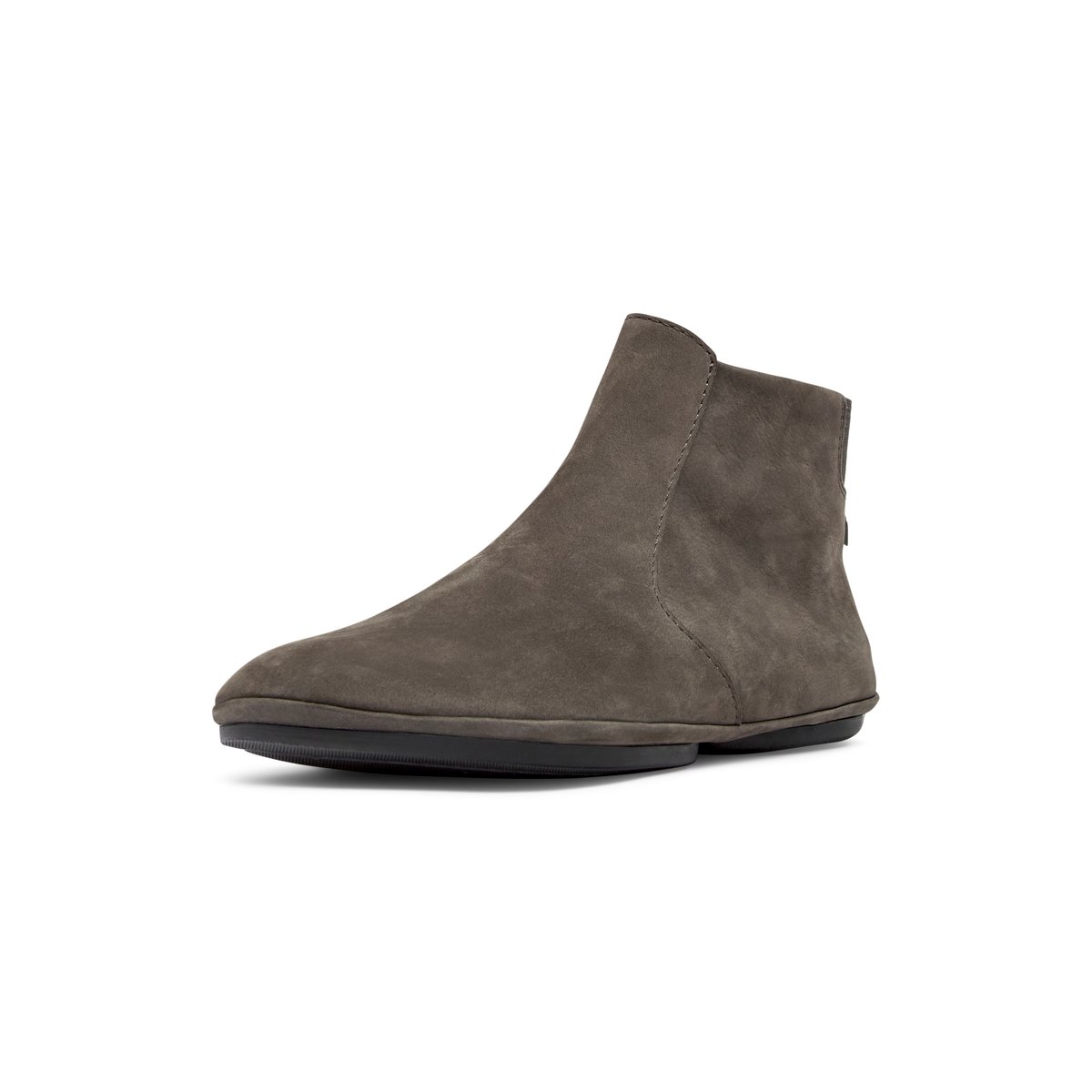 Bottines Right Nina Nubuck Leather gris foncé 1, CAMPER