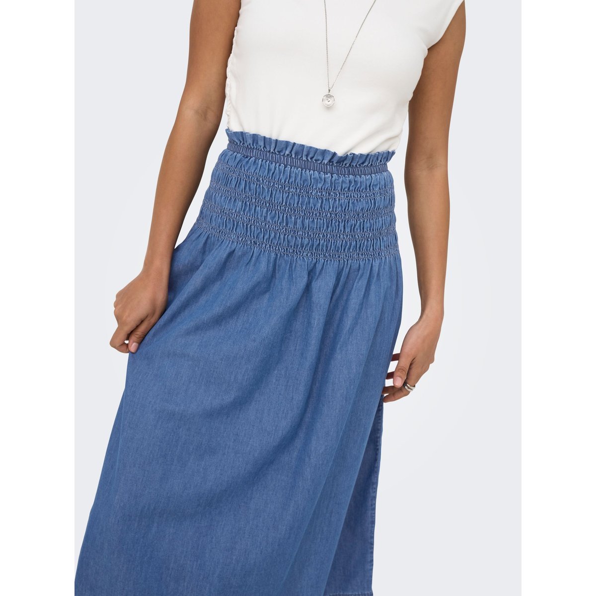Jupe En Denim medium blue denim, ONLY