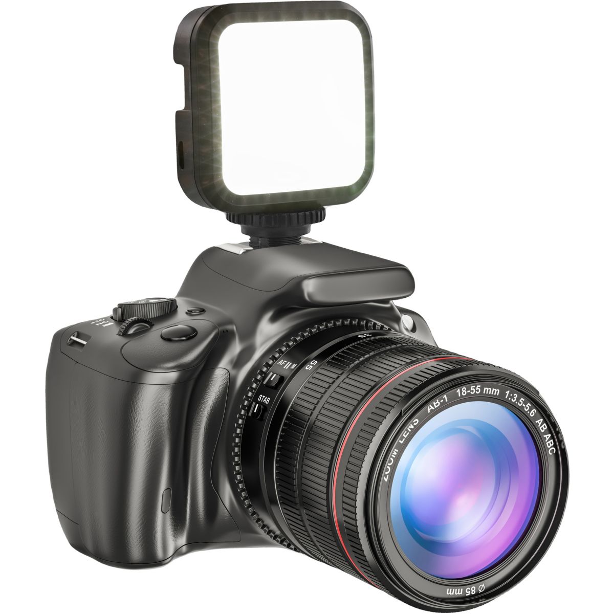 Lampe LED Influence Projecteur transportable LED couleur unique, TNB
