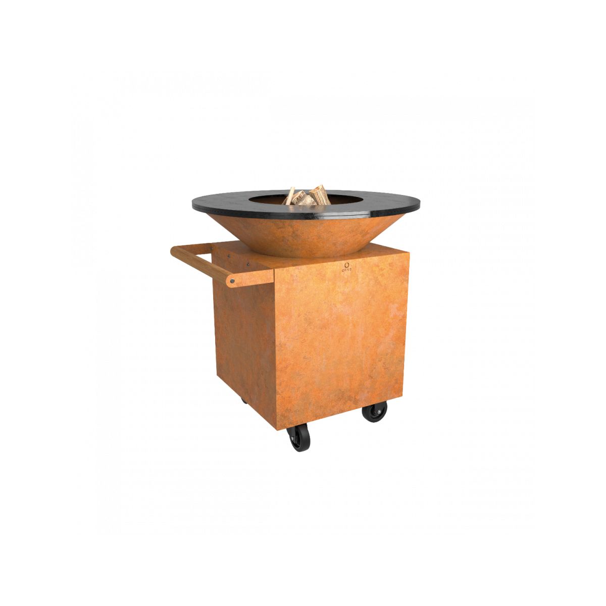 Brasero Classic Corten 100 Pro OC2C100 couleur unique, OFYR