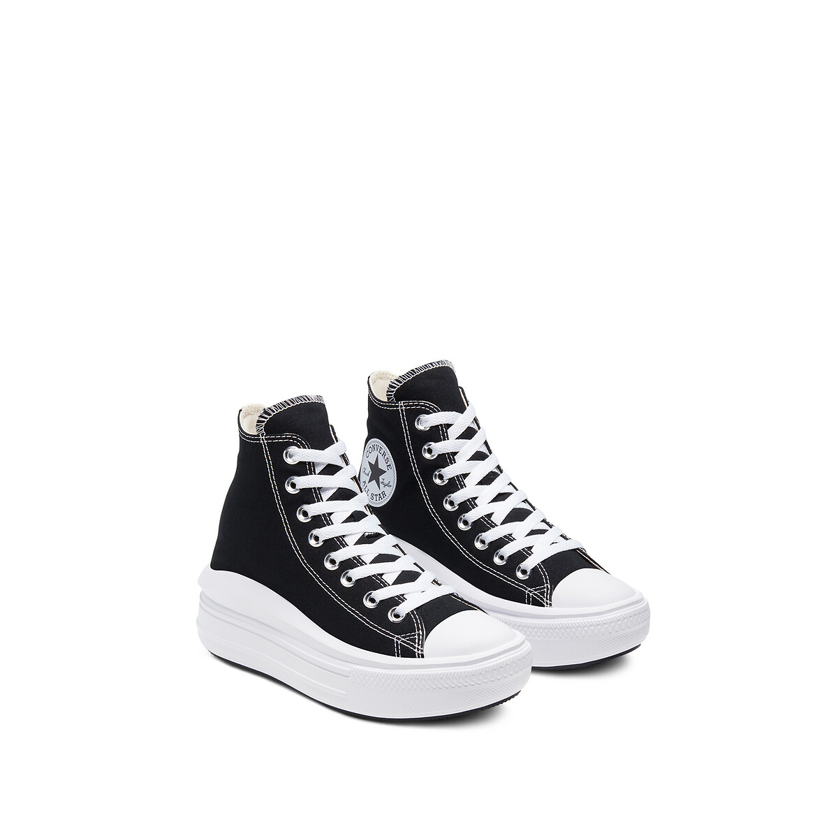 Chuck Taylor All Star Move Canvas High Top Trainers black, CONVERSE