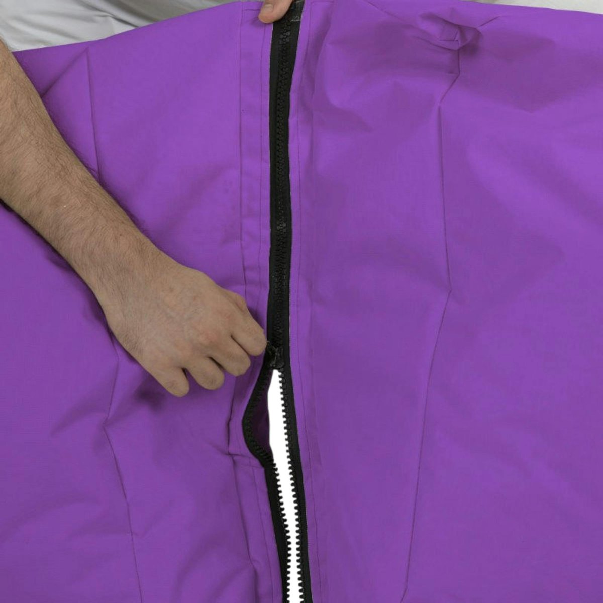 Chilienne de jardin dépliable en tissu imperméable ARTA violet, PIER IMPORT