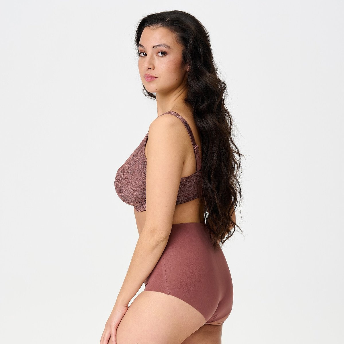 2-pack Culotte haute Basique cognac, LINGADORE