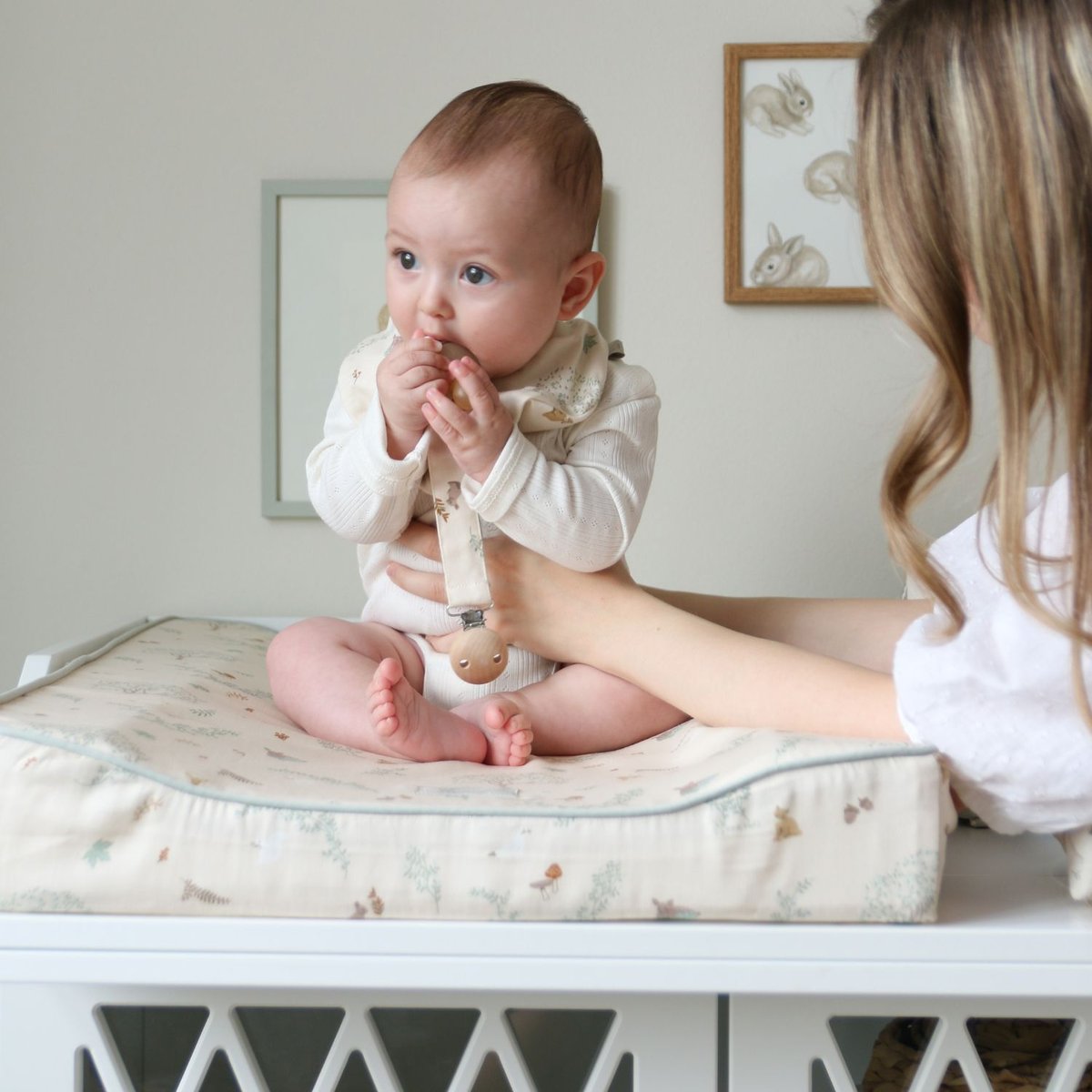 Matelas à langer bébé blanc, CAM CAM