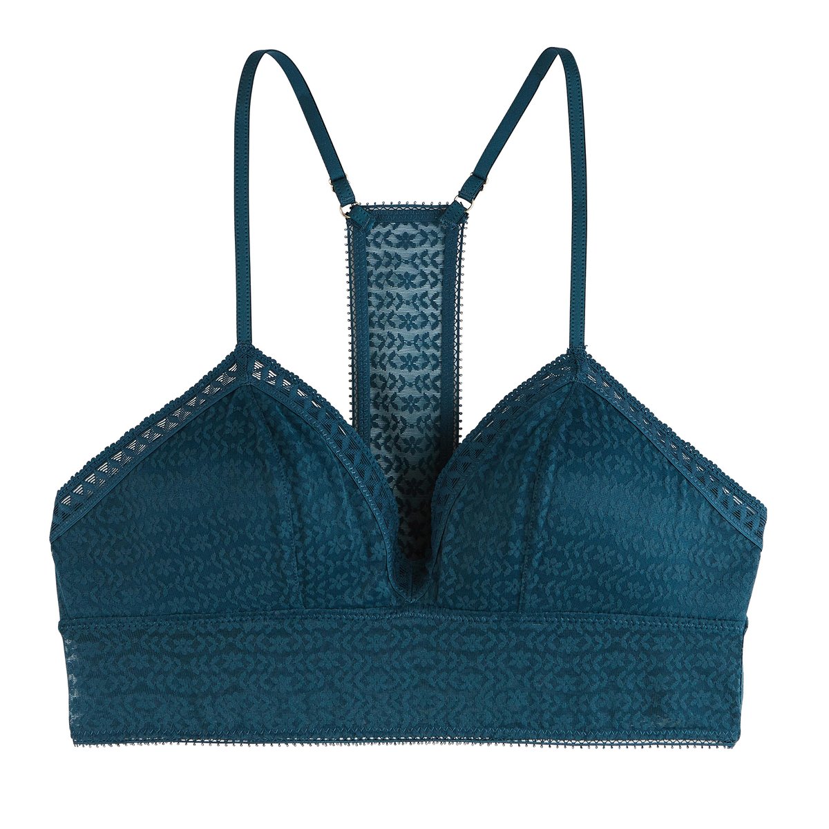 Soutien-gorge ampli sans armature GINGER bleu, ROUGEGORGE LINGERIE
