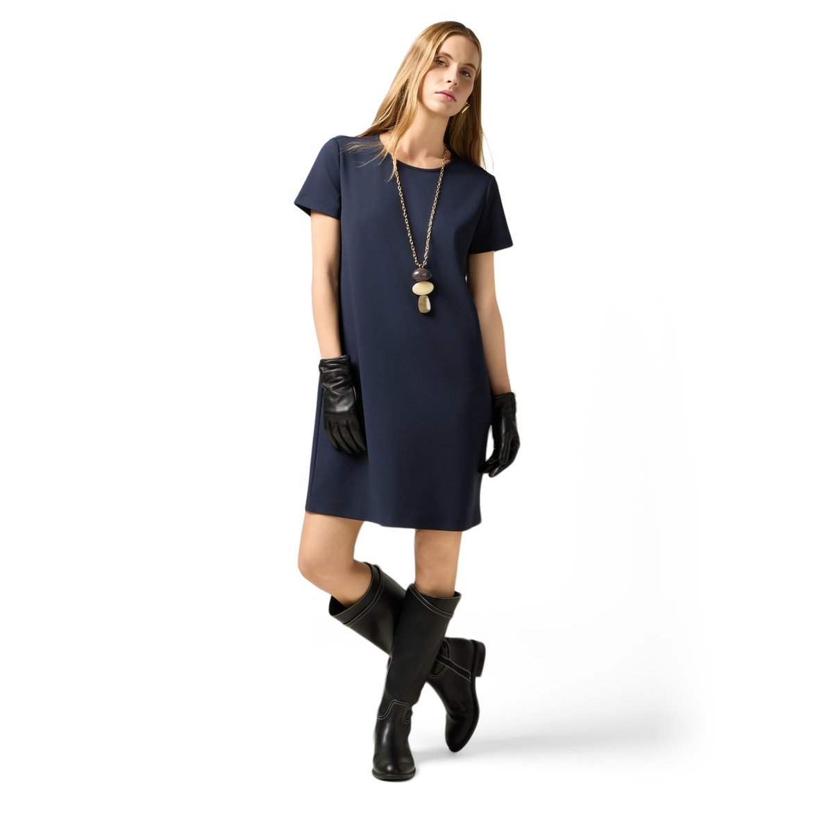 Robe regular bleu, OLTRE