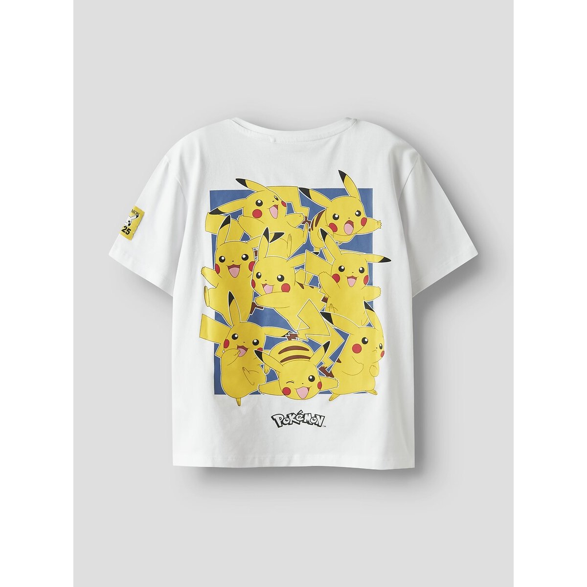 T-shirt manches courtes, Pokemon blanc, NAME IT