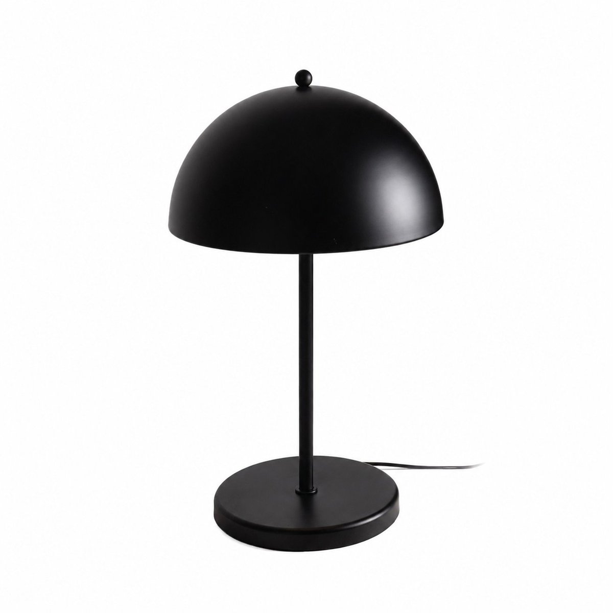 Lampe de table en métal style chic noir, RECOLLECTION
