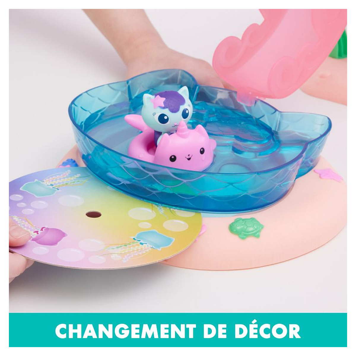 Gabby's - Pool set de jeu (Cat Adventures) multicolore, SPIN MASTER