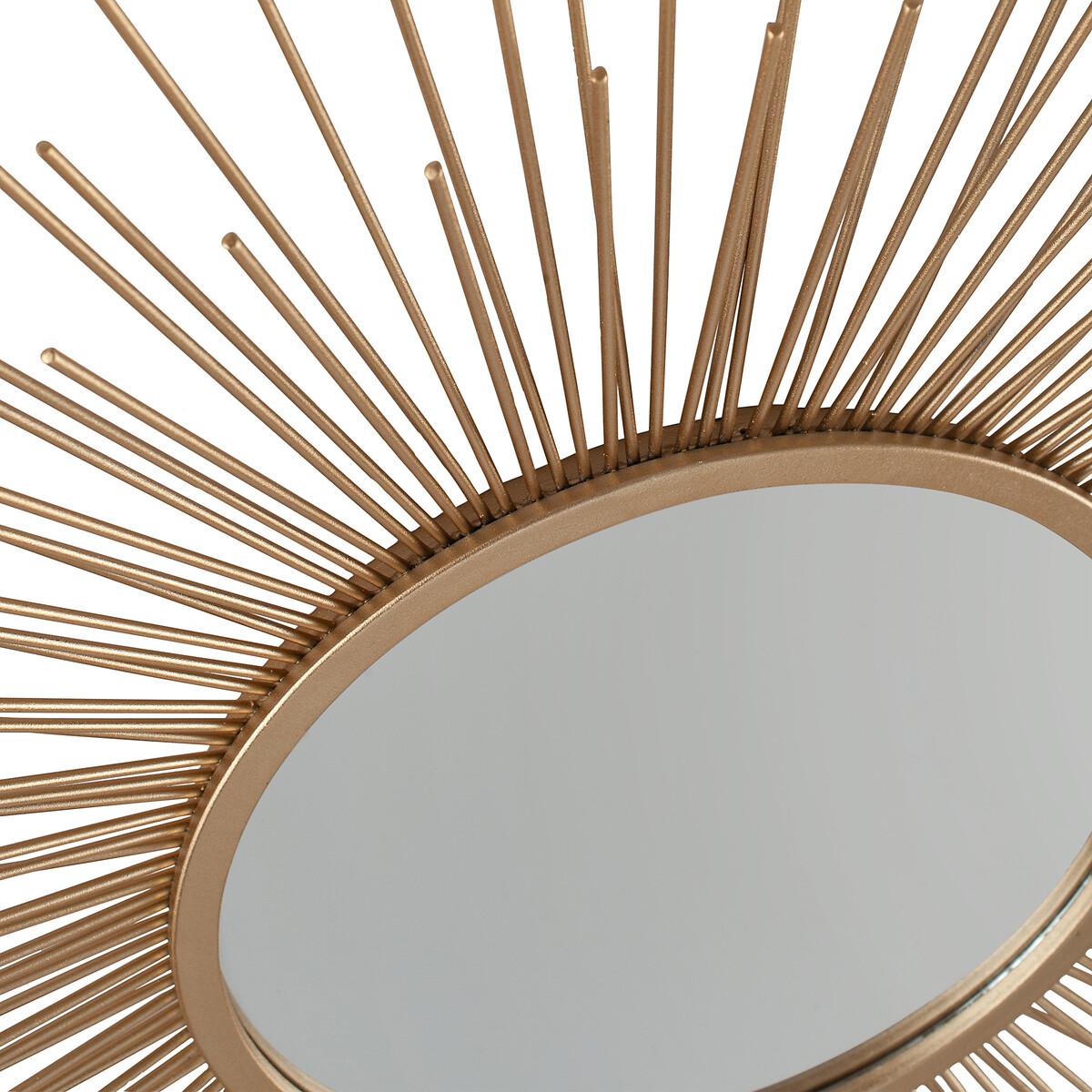 80cm Gold Starburst Round Wall Mirror gold-coloured, ÉDITÉ