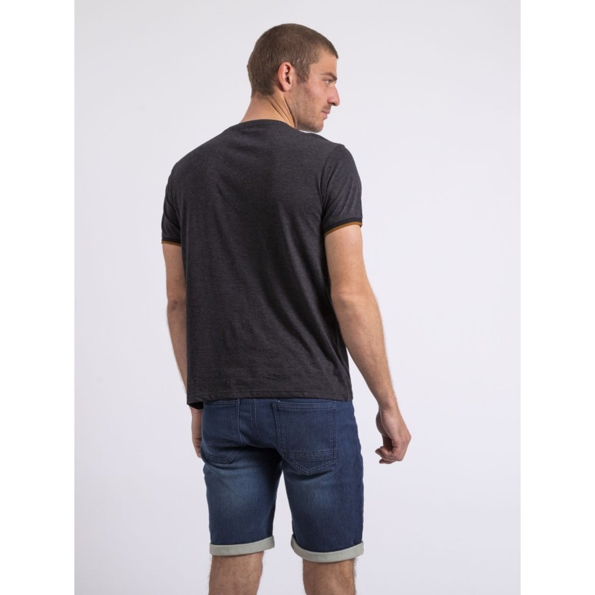T-shirt Col Rond Nakotoc gris, RITCHIE