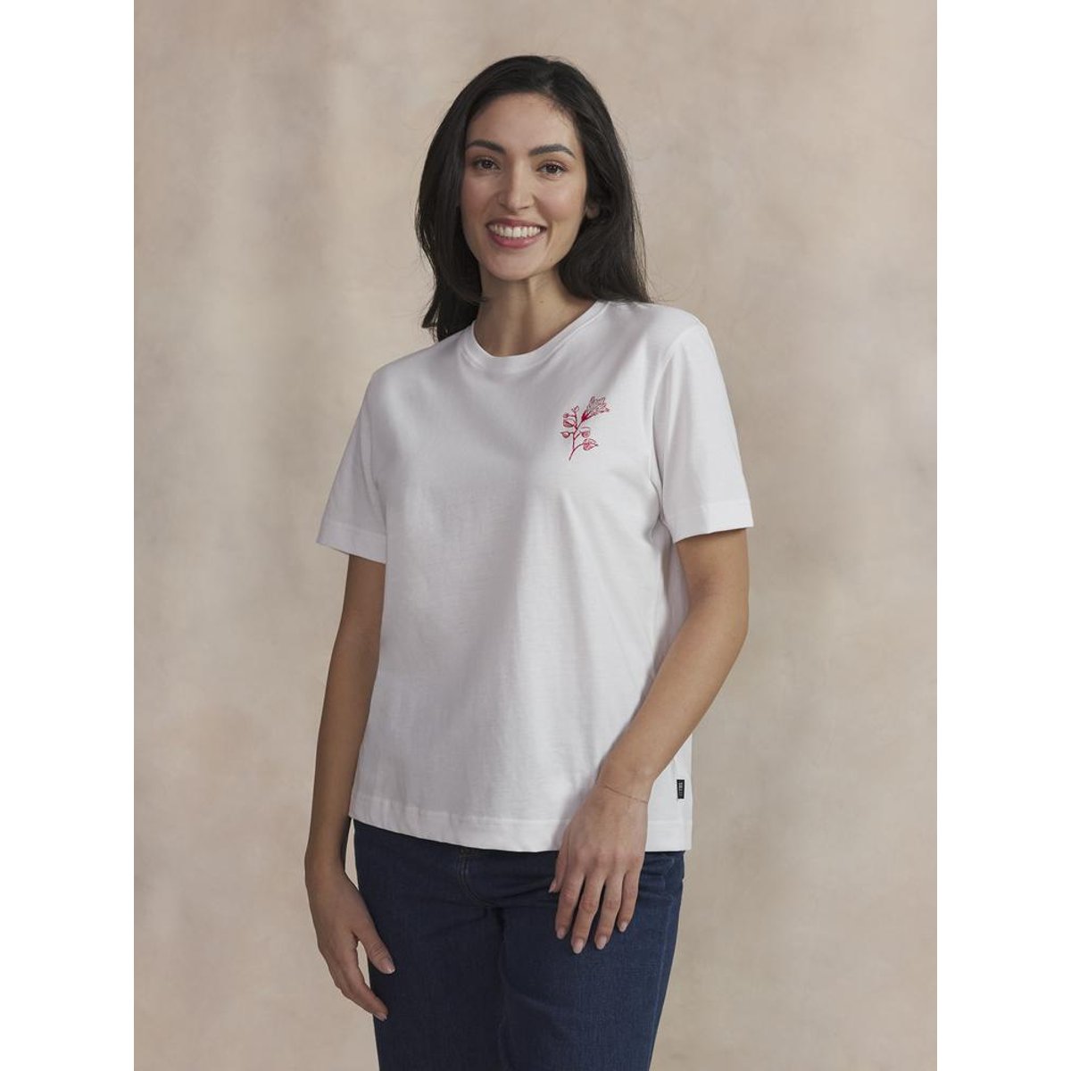T-shirt manches courtes ISCIATEE blanc, TBS
