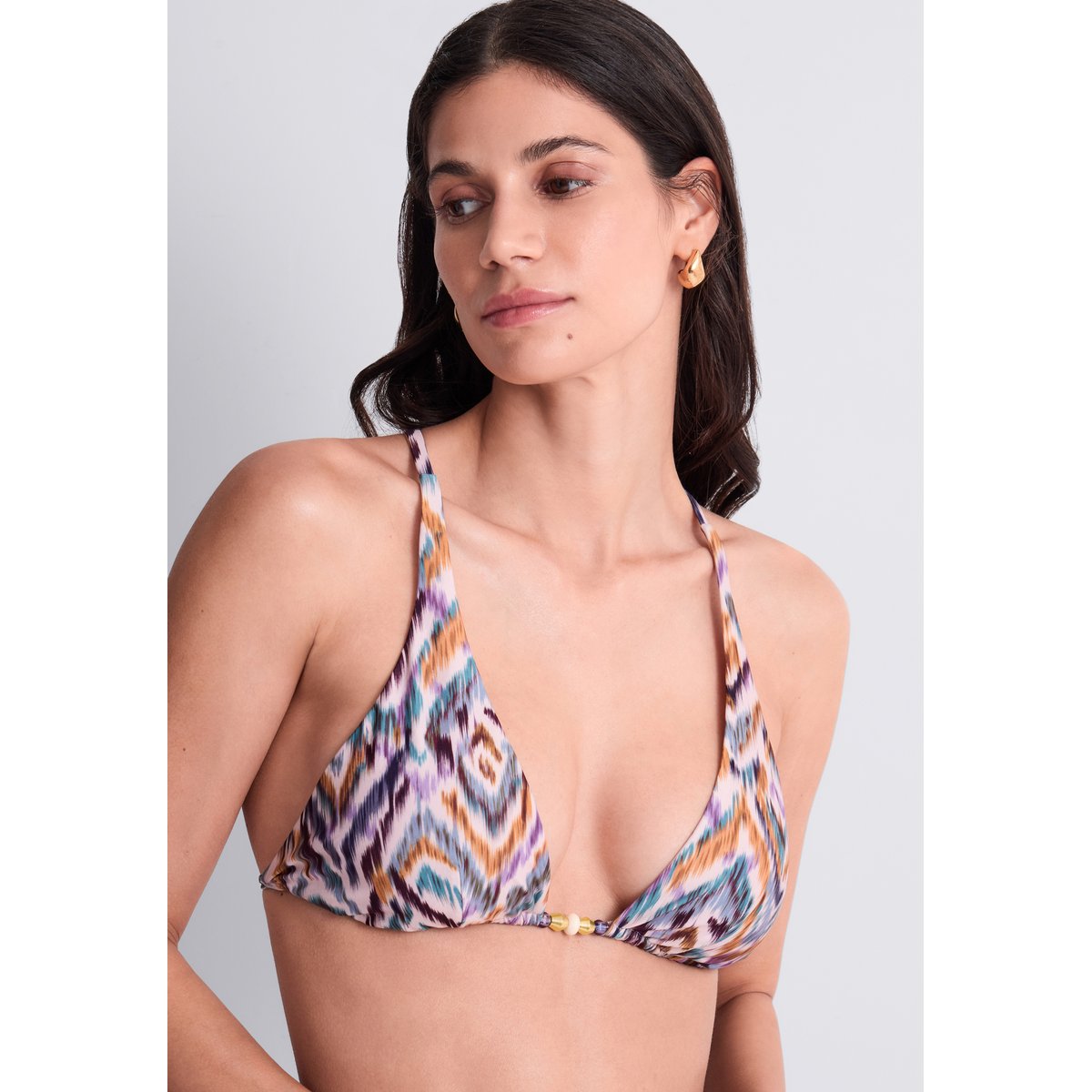 Haut de maillot de bain Triangle Aurora Sands rose, AUBADE