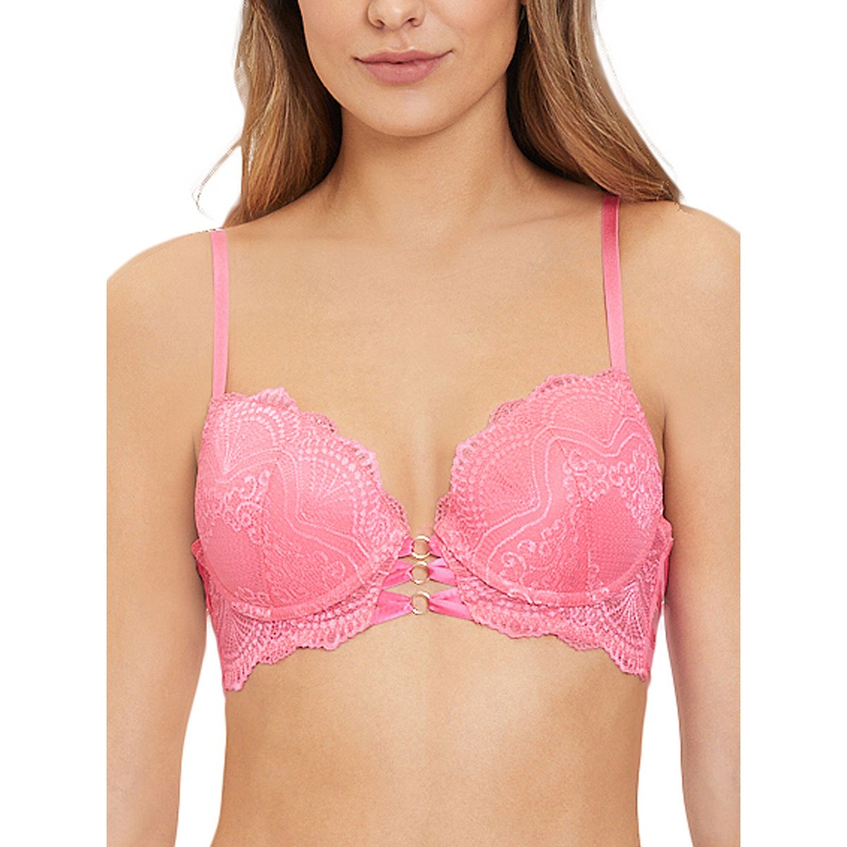 Soutien-gorge push-up Eleonora rose, LASCANA