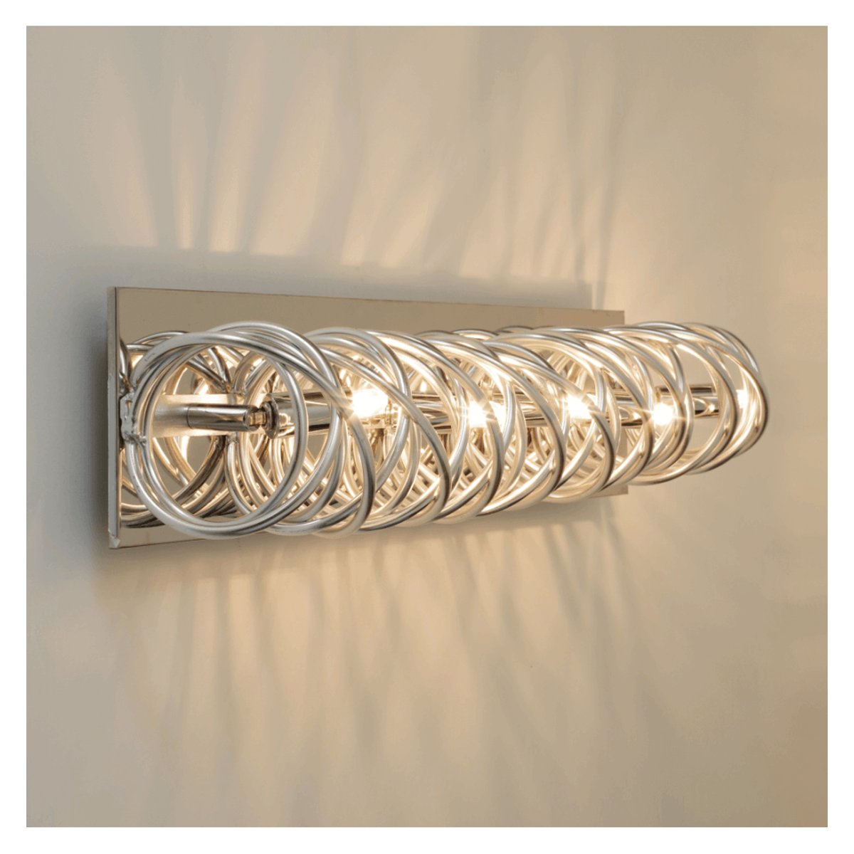 Lampe tube chrome multifonction - MEMPHIS argenté / chromé, KOSILUM
