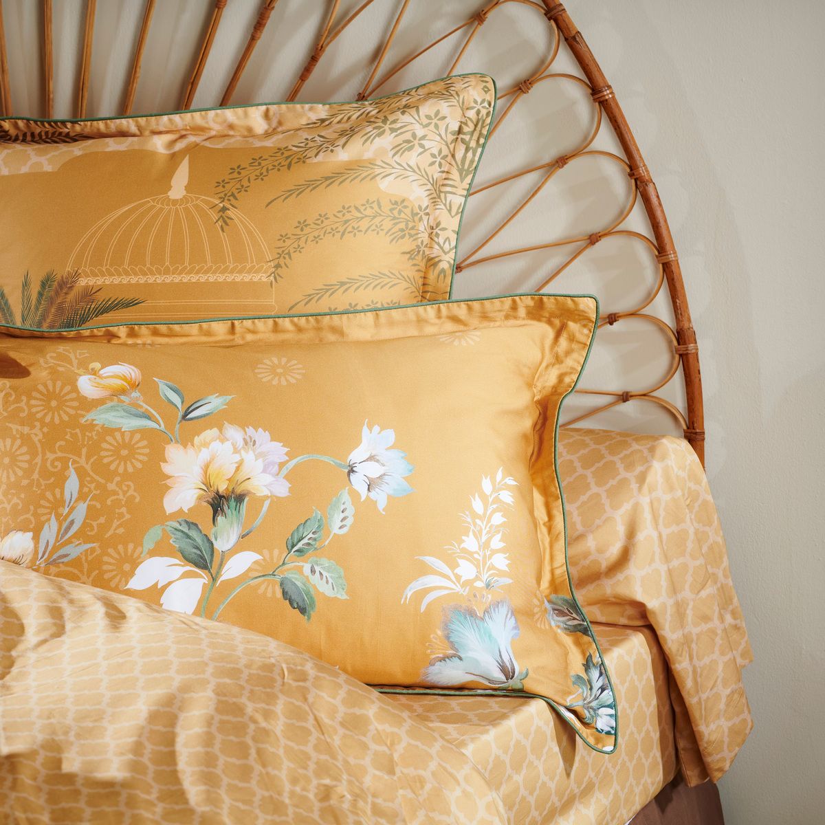 Taie De Traversin   Satin De Coton - PAVILLON DES SONGES motifs, TRADITION DES VOSGES