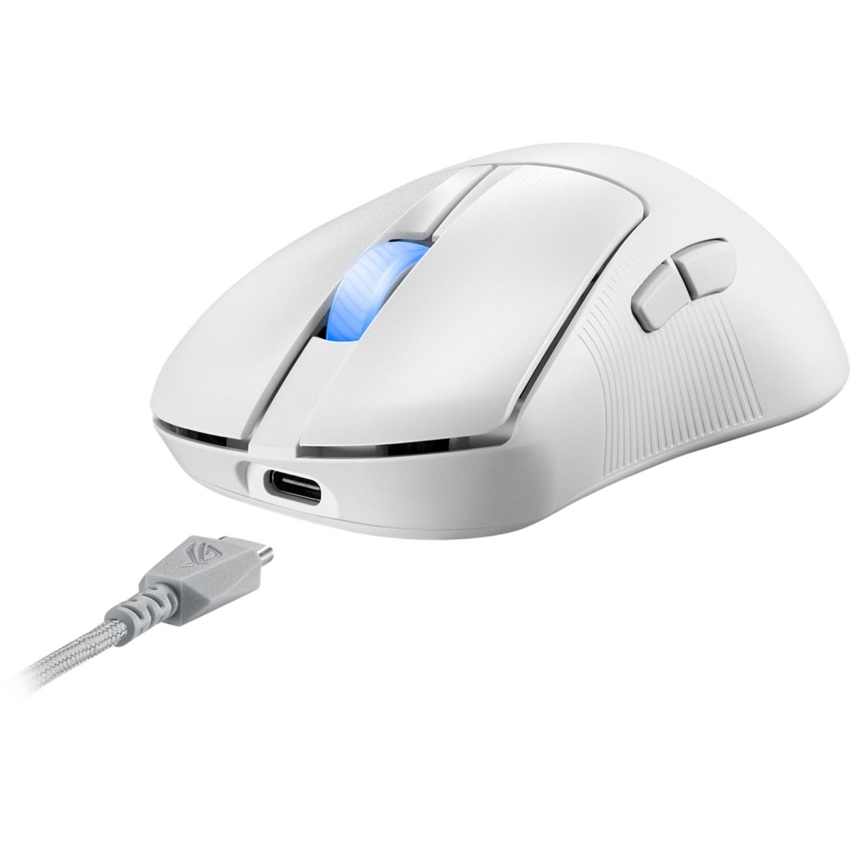 Souris Gamer Sans Fil ROG Keris II Wireless Ace Blanc couleur unique, ASUS