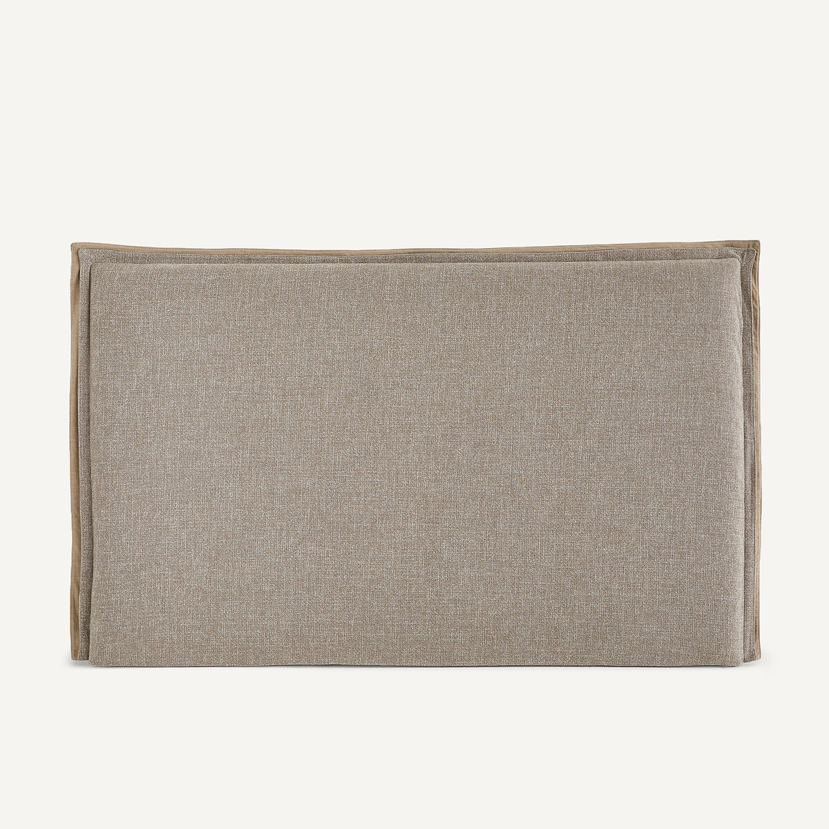 Housse pour tête de lit, en tissu texturé, CONNOR marron glacé, AM.PM