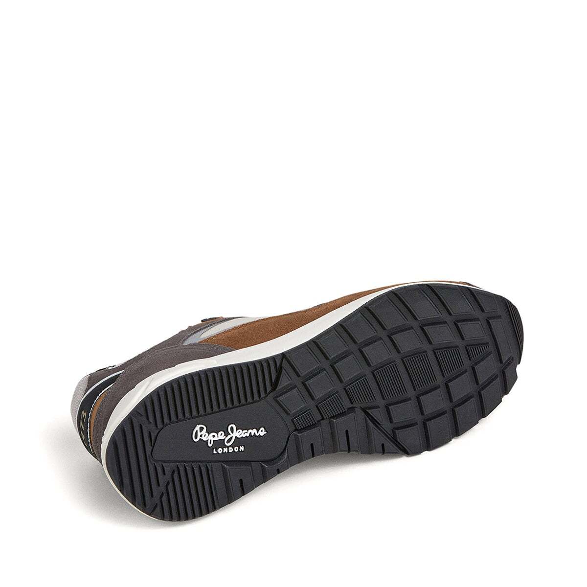 Baskets Avec Détails En Daim- Marlon gris, PEPE JEANS