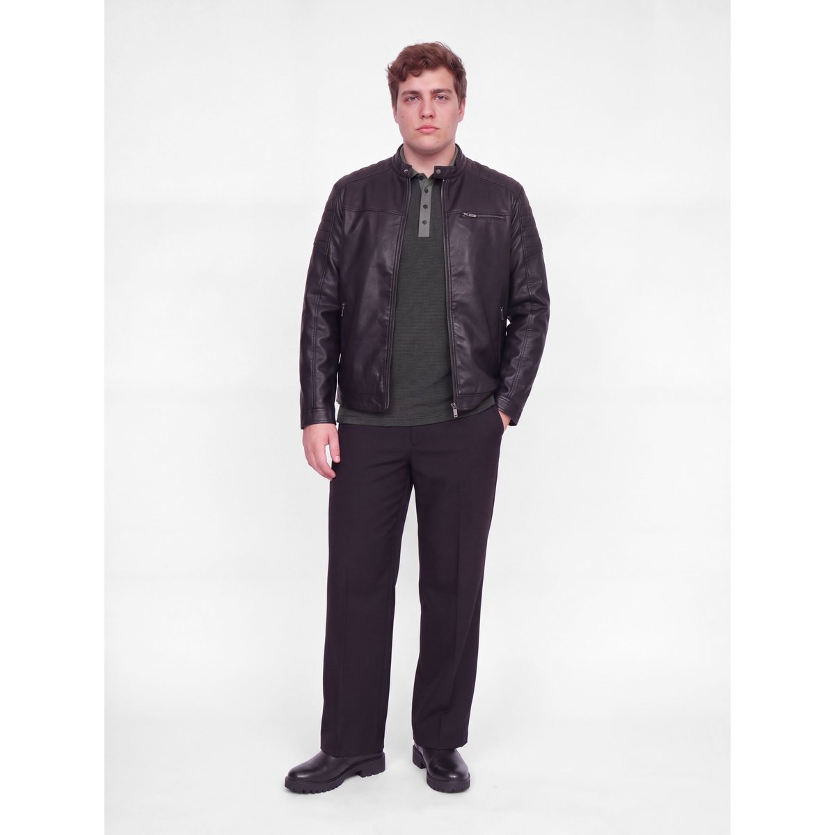 Polo black 1, JACK & JONES