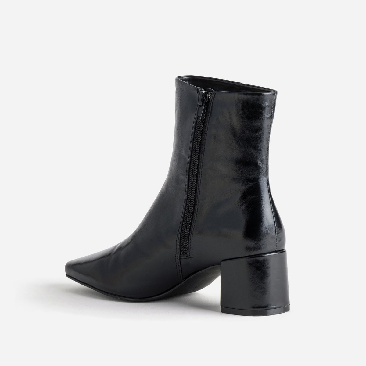 Boots À Talon en cuir MILENE noir, ERAM