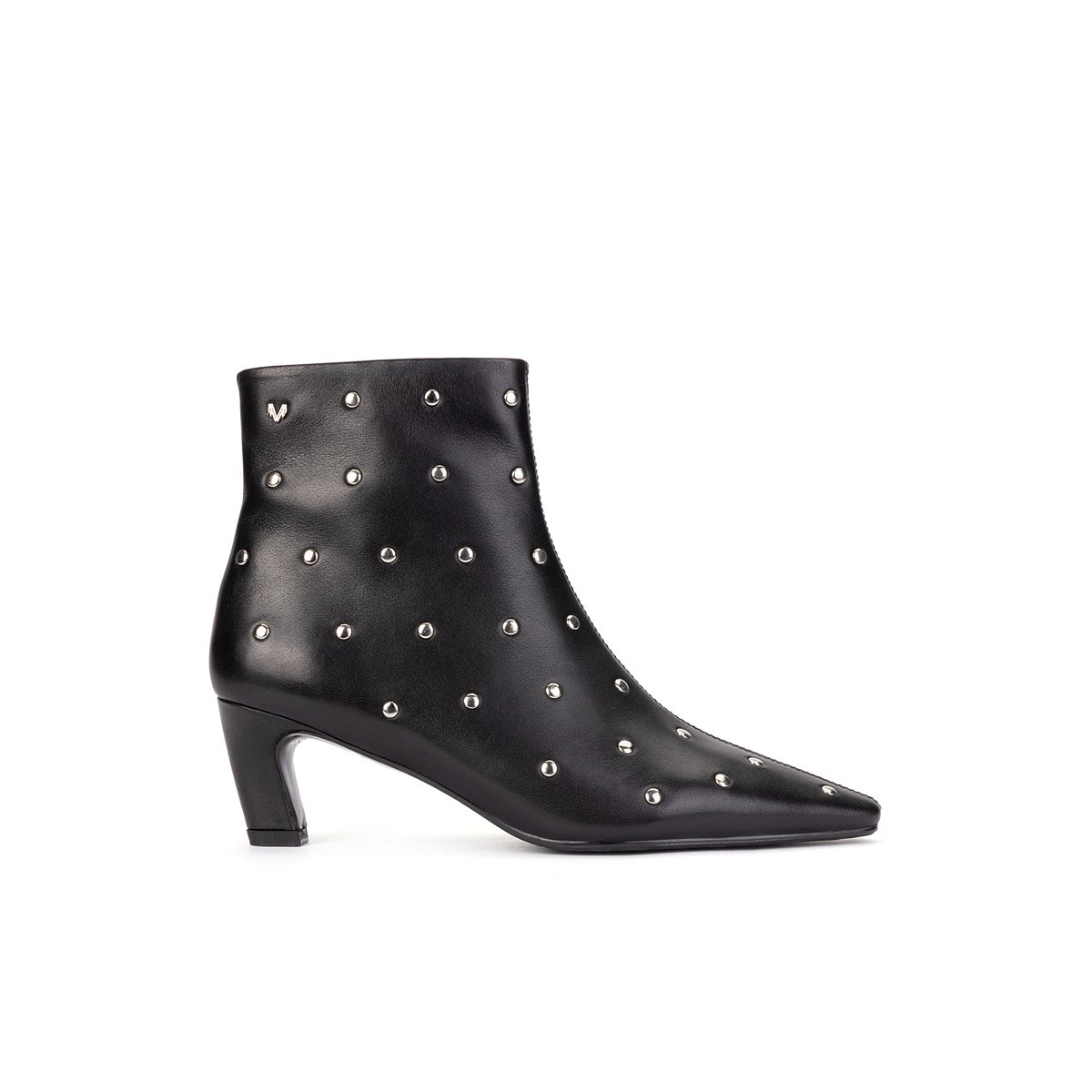 Bottines à talon cuir Voguera black, MARTINELLI
