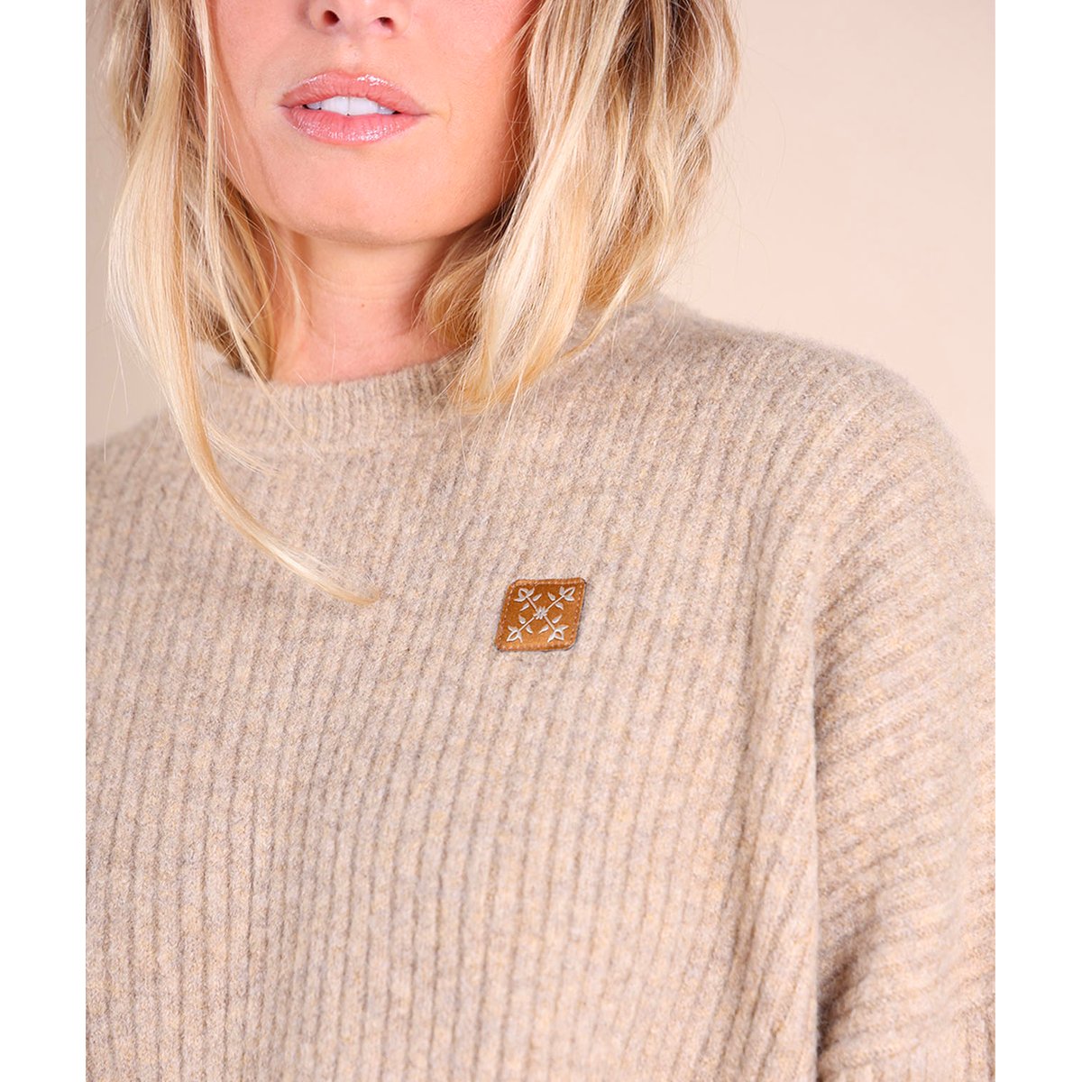 Pull cotes rib RIBBED dune, OXBOW