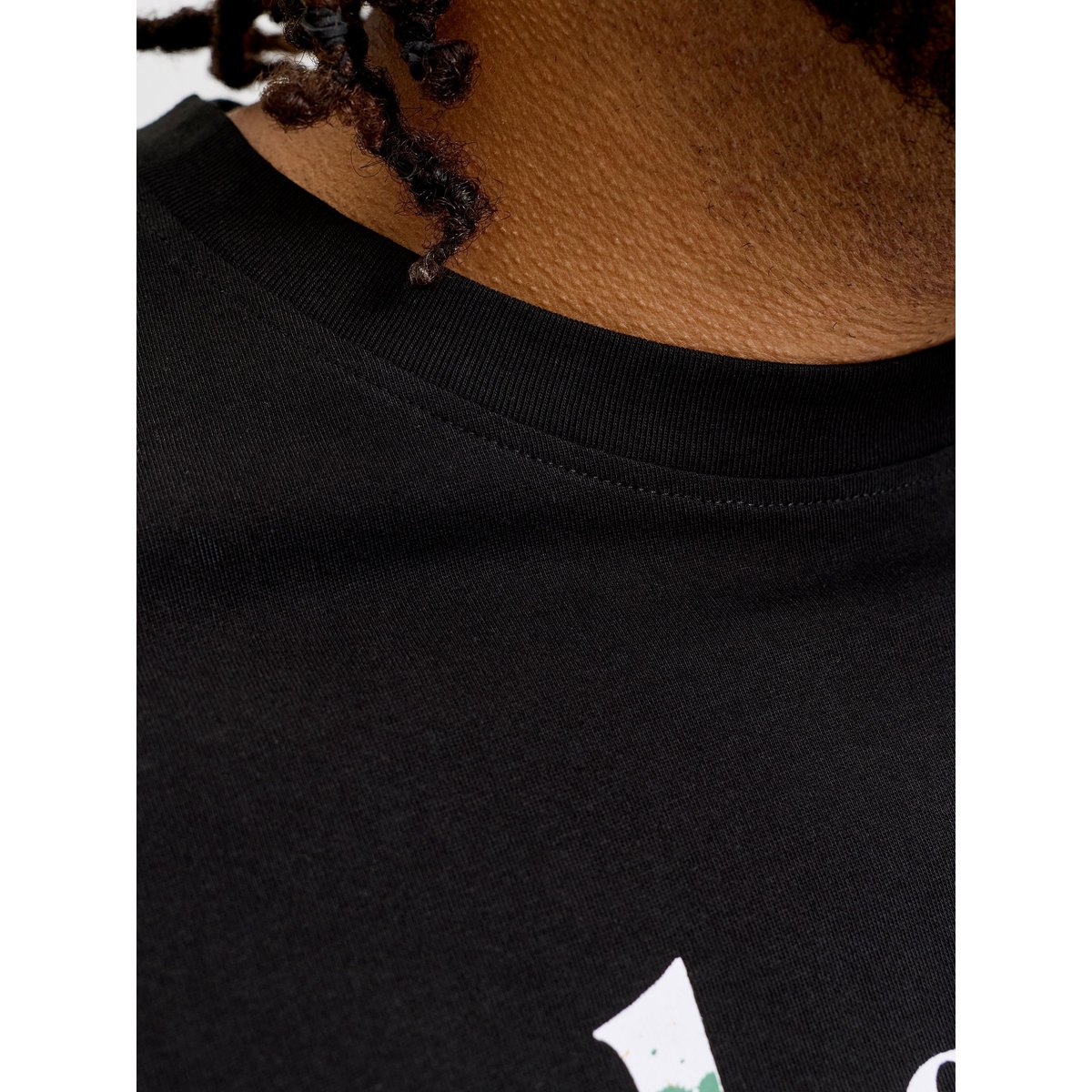 T-Shirt black 1, JACK & JONES