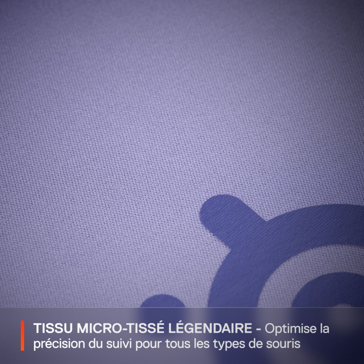 Tapis de souris QcK M Lavande couleur unique, STEELSERIES