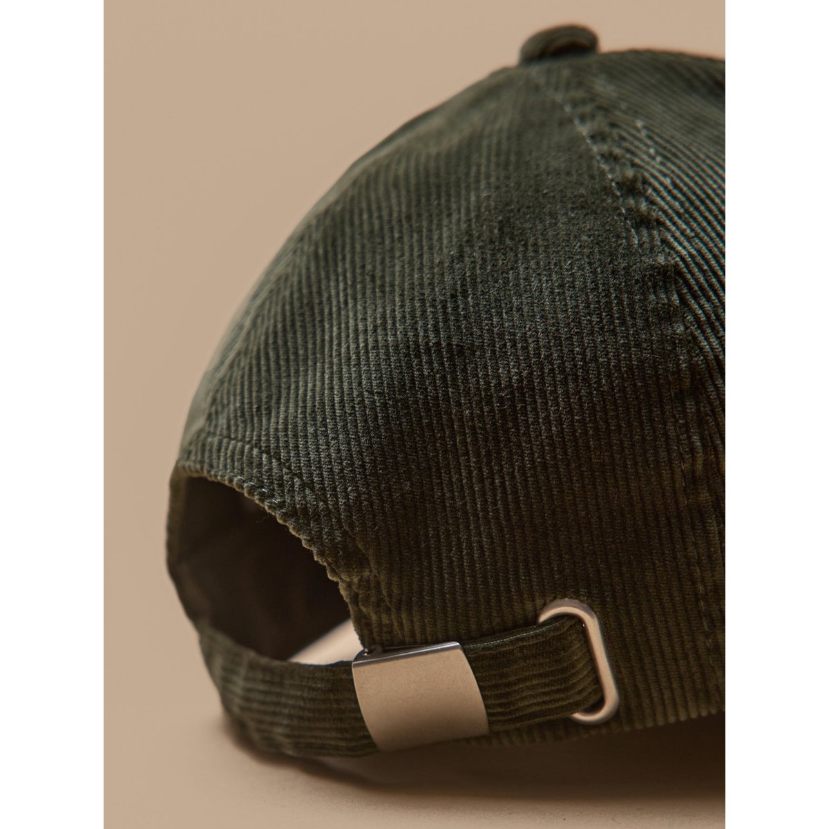 Casquette en velours et enfant kaki, CYRILLUS
