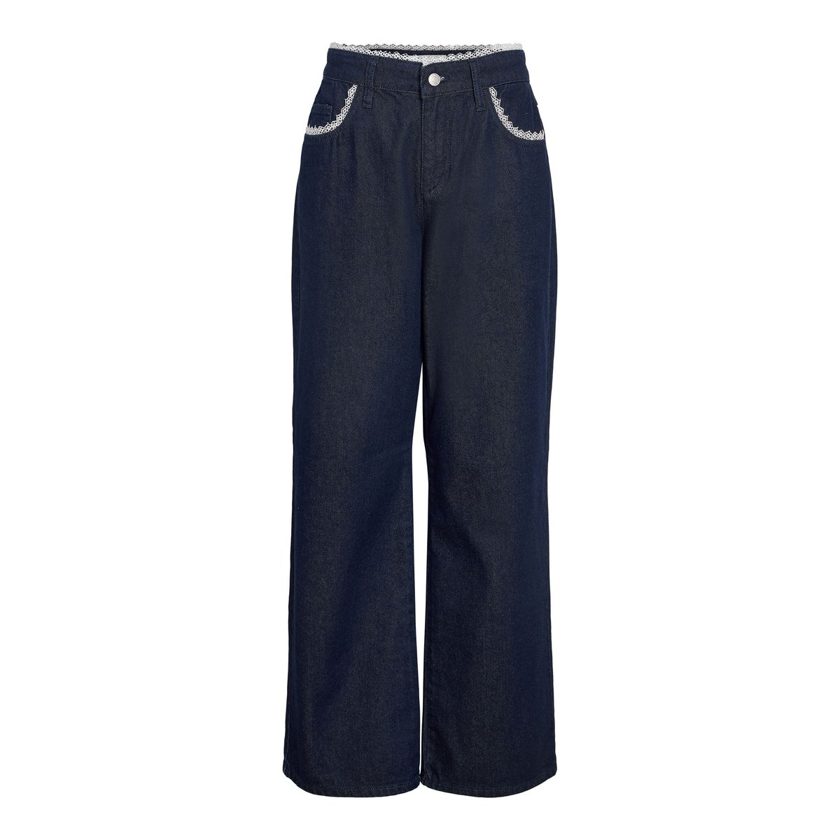 Jean Loose Fit dark blue denim, NOISY MAY