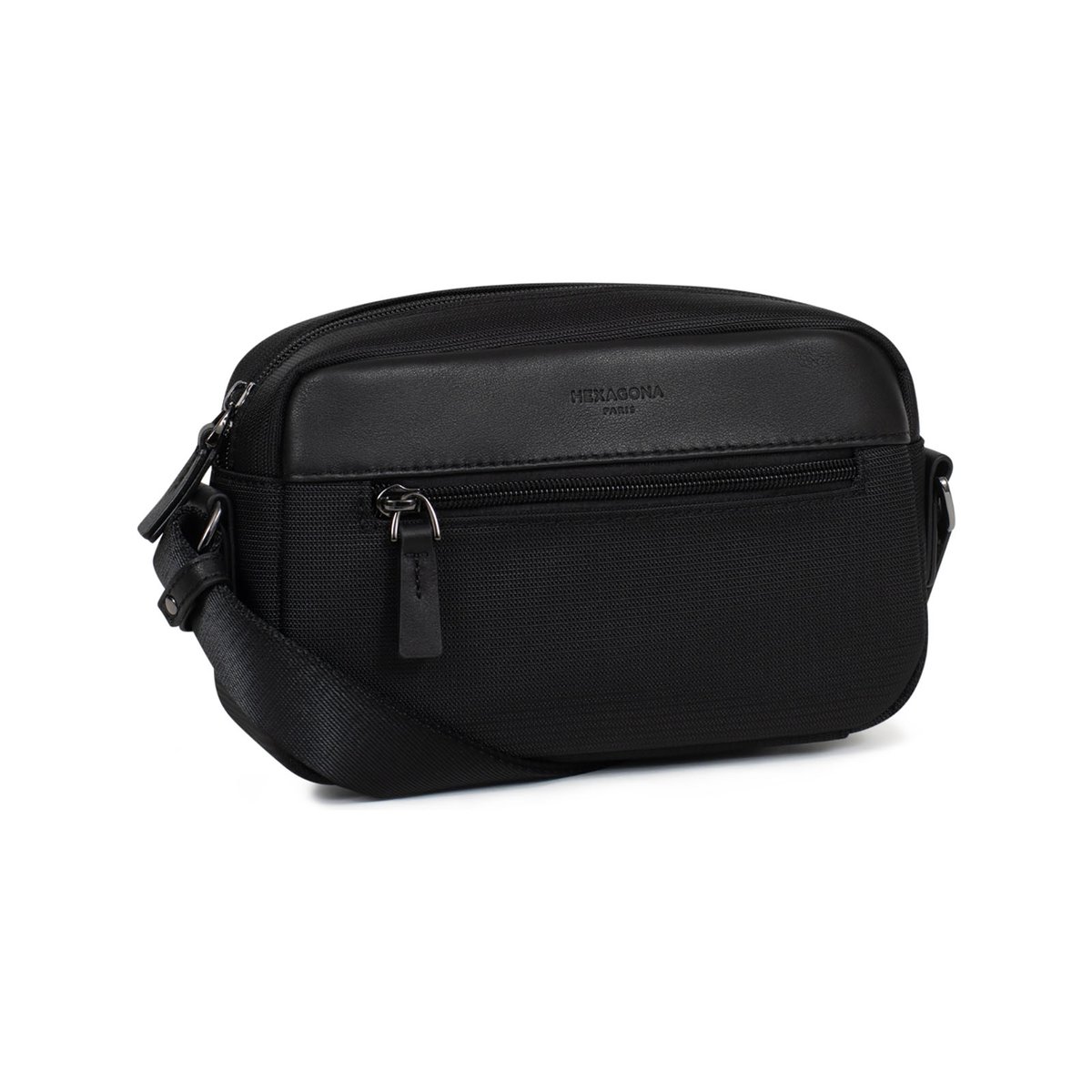 Sac reporter TRAVEL LIGHT noir, HEXAGONA