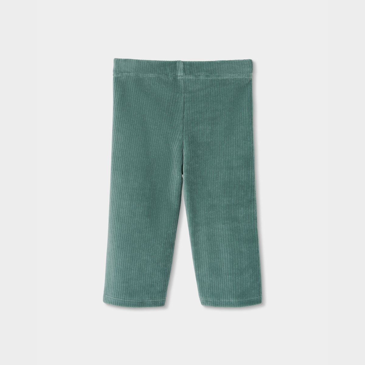Pantalon fille velours côtelé vert, BOBOLI