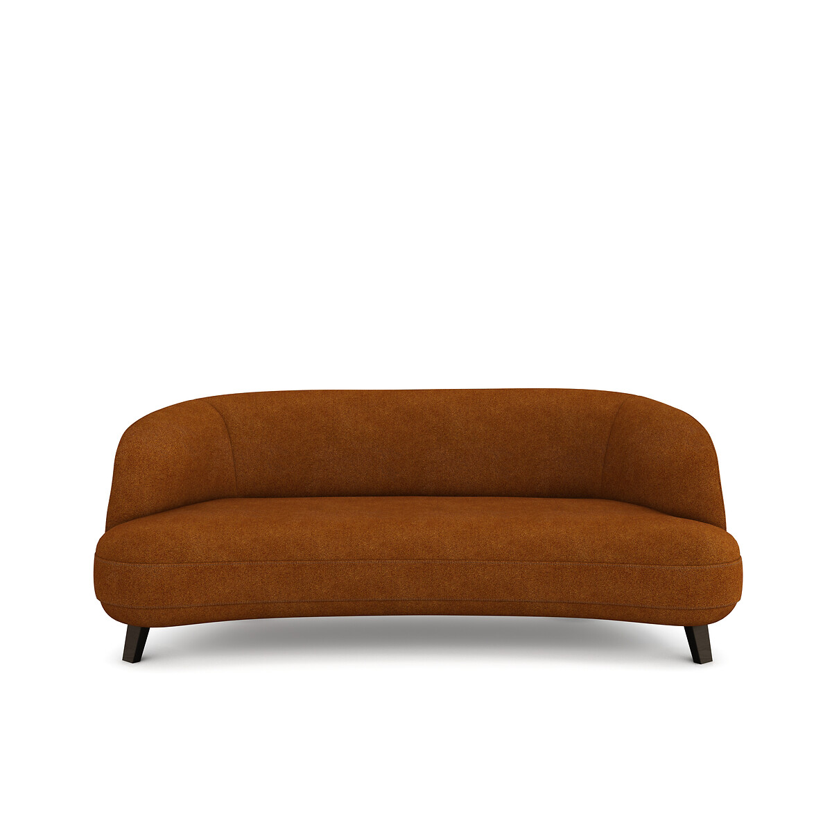 Rosebury 3-Seater Sofa in Marl Woven Fabric amber honey, AM.PM X EMMANUEL GALLINA