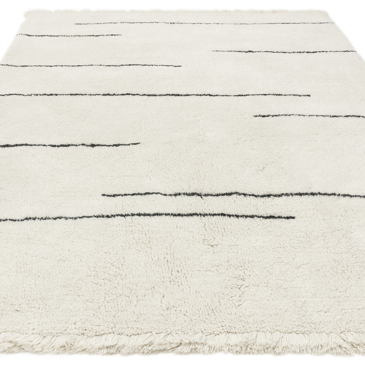 Azera Washable Berber Dash Rug cream, SO'HOME