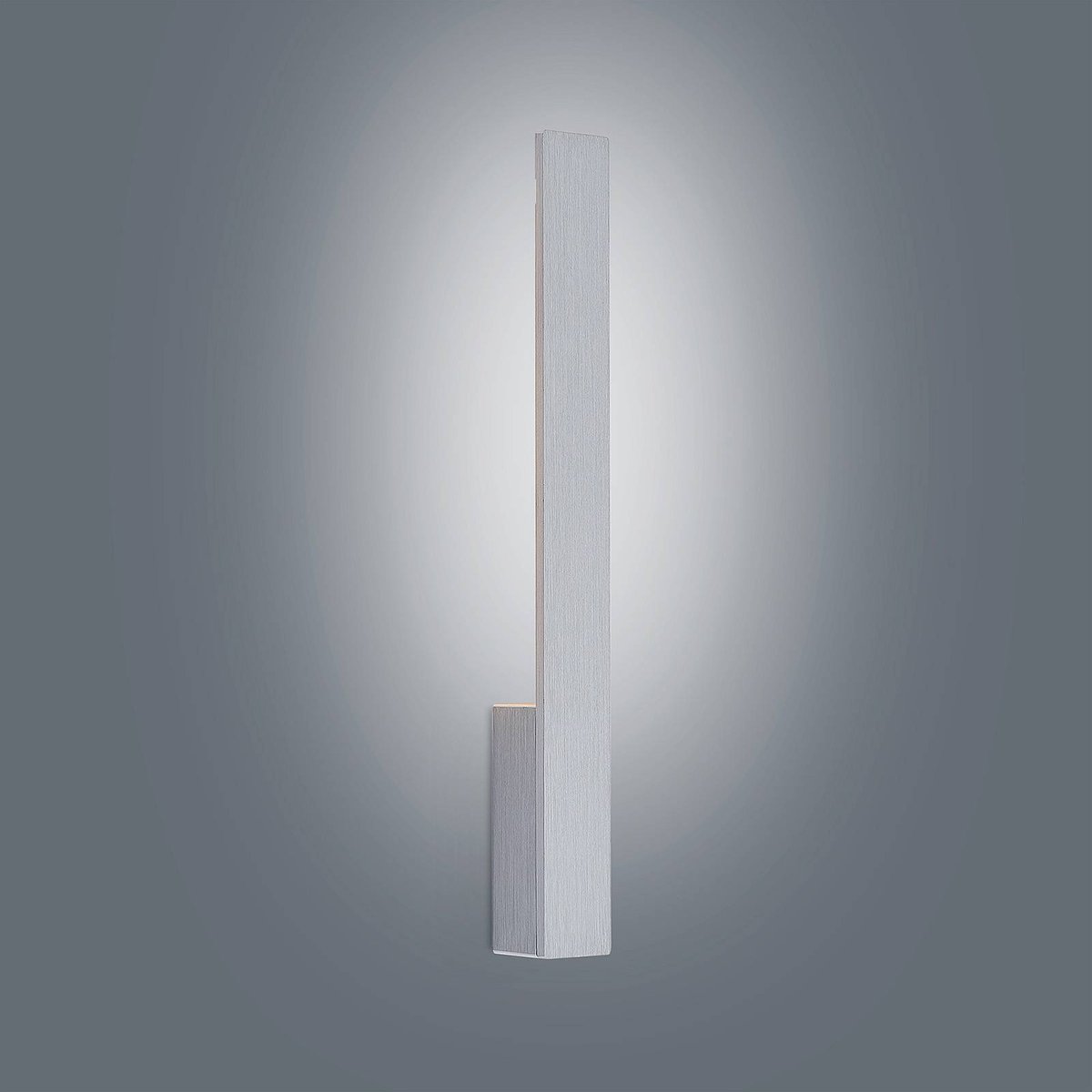 Applique en aluminium moderneLED, Ivano aluminium brossé, ARCCHIO
