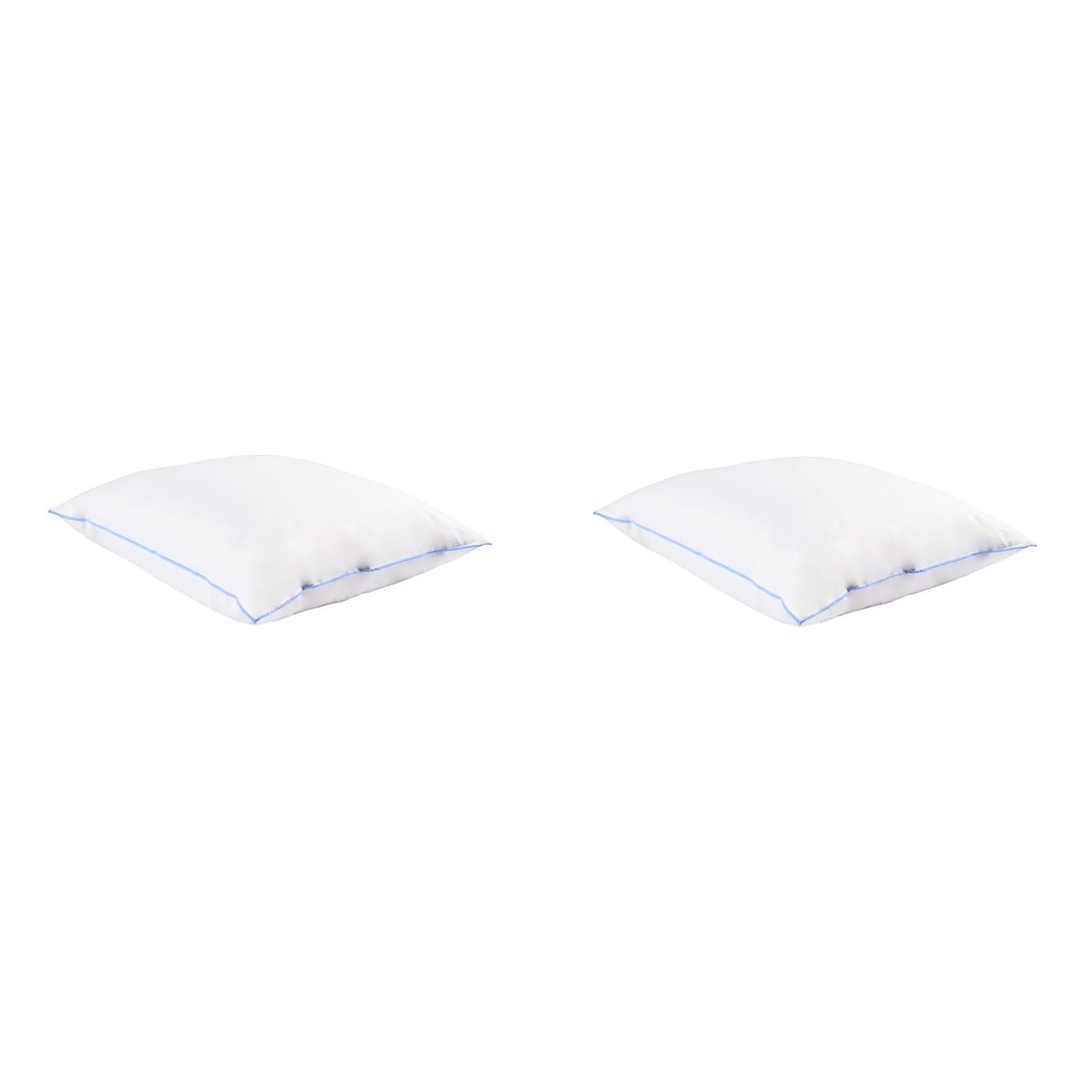 Oreiller moelleux duvet (lot de 2) blanc, SOMEO