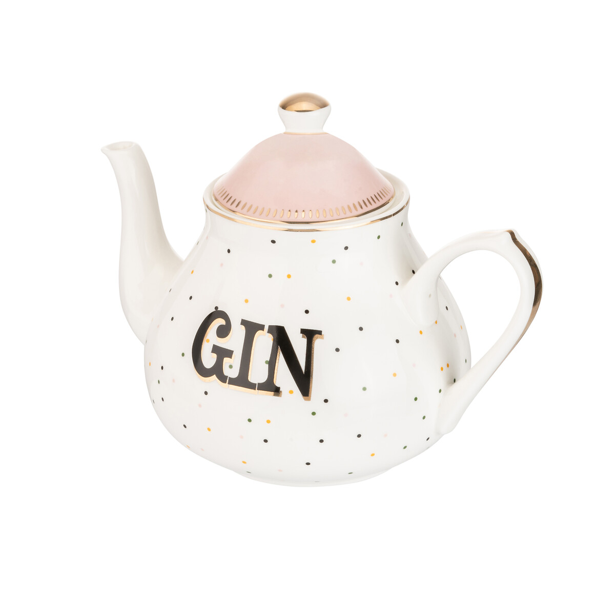 Boozy "Gin" Teapot multi-coloured, YVONNE ELLEN