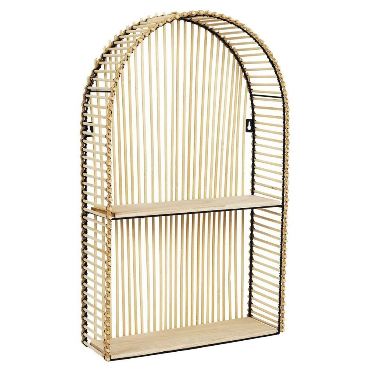 Etagère murale fenêtre java H61 beige, DECORATIE